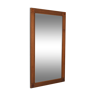 Scandinavian vintage rectangular mirror, 123x68 cm