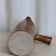 Textured stoneware decanter