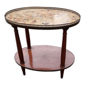 Table ancienne plateau style Louis