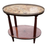 Old table marble tray side table Louis XVl style