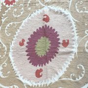 Vintage hand-embroidered tablecloth 135x155 cm