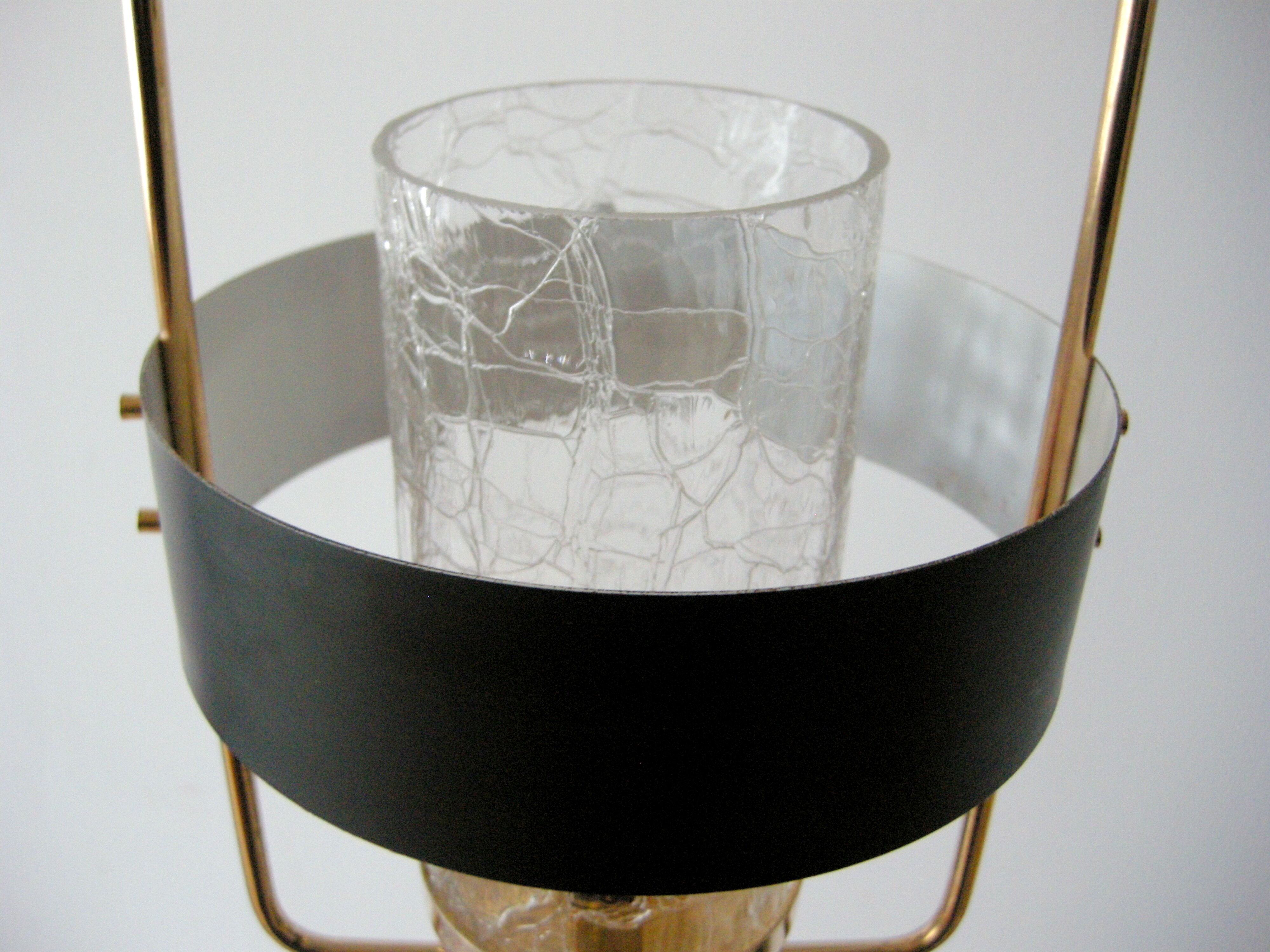 Hanging lamp arlus vintage 1950