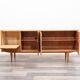1960s walnut sideboard with bar compartment