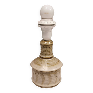 Ceramic table lamp from Danish Søholm, designed by Joseph Simon. Estimated 1970s.