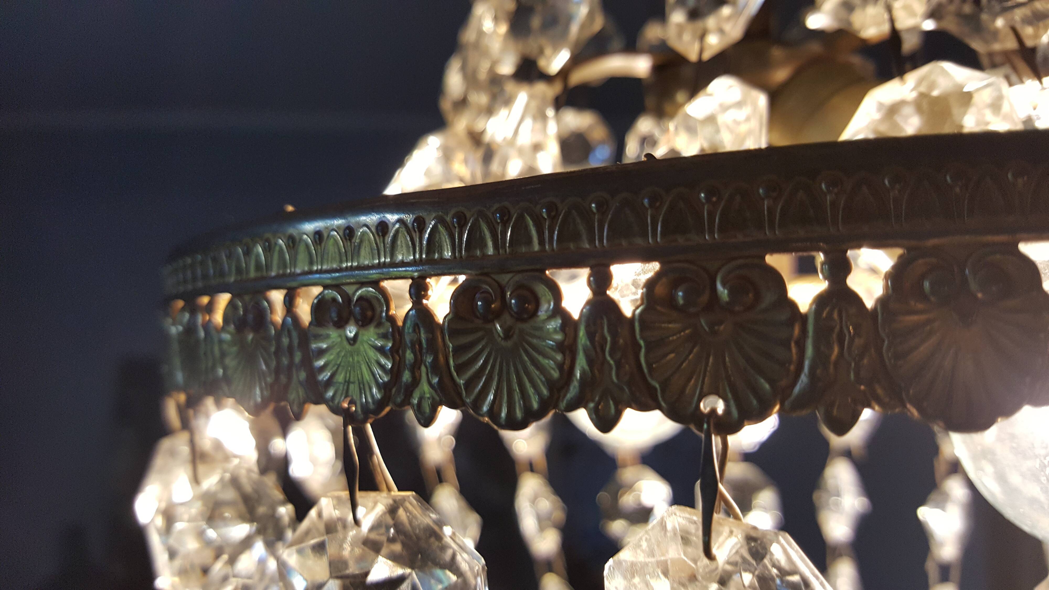 Hot air balloon chandelier with tassels