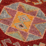 Handwoven Antique Anatolian Red Runner Rug 78 cm x 383 cm