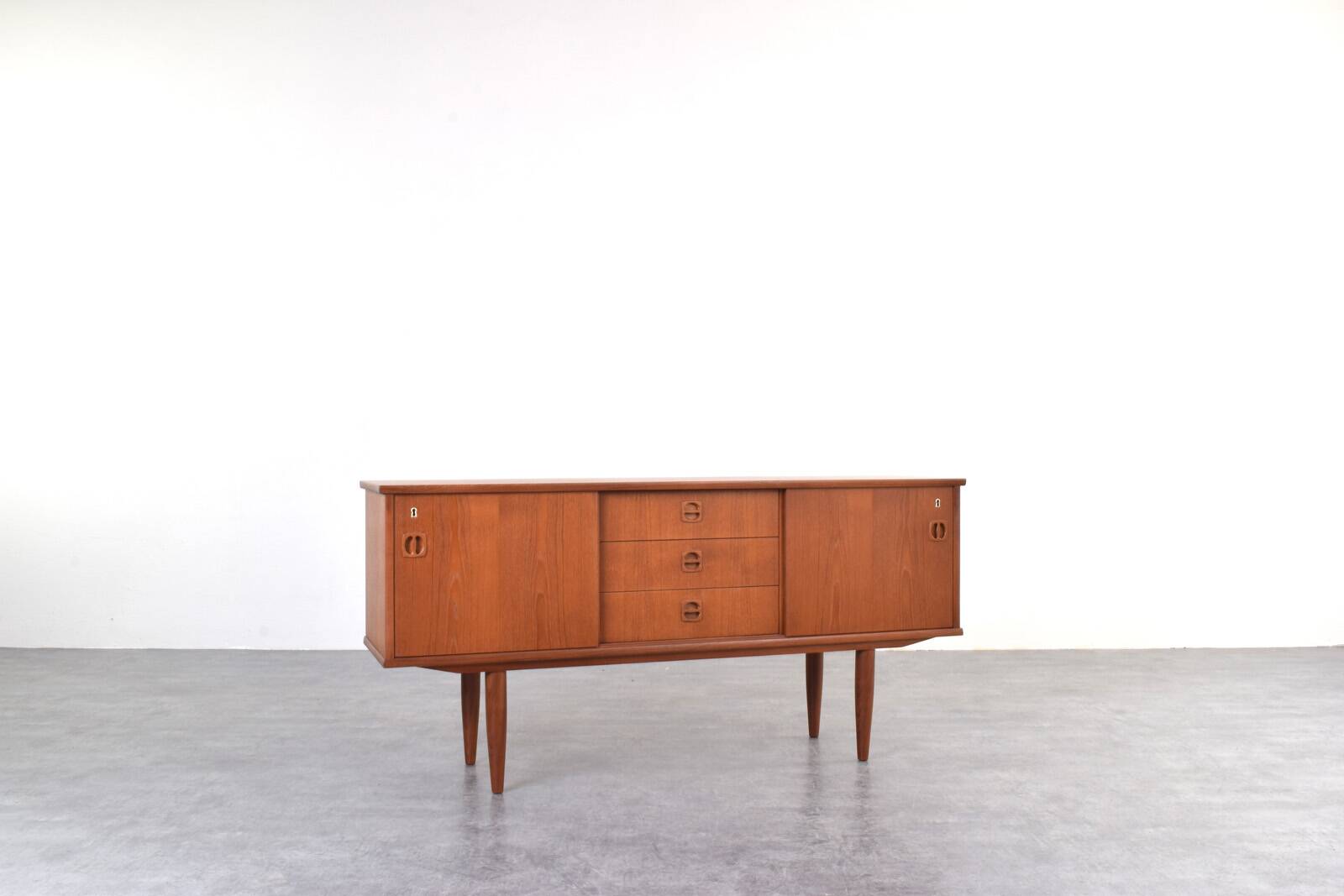 Mid-Century Danish Teak Sideboard, 1960s.