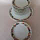 Dish & 12 dessert plates Porcelain of Paris "The Four Seasons"