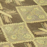 1970s handwoven contemporary anatolian beige rug 149 cm x 255 cm