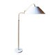 Brass and marble floor lamp, Italy 1950s