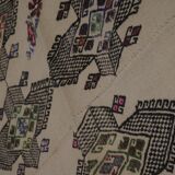 Vintage Turkish Oushak Handwoven Rug 172x233 cm