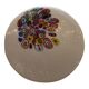 Sphère Murrine en verre de Murano applique murale multicolore