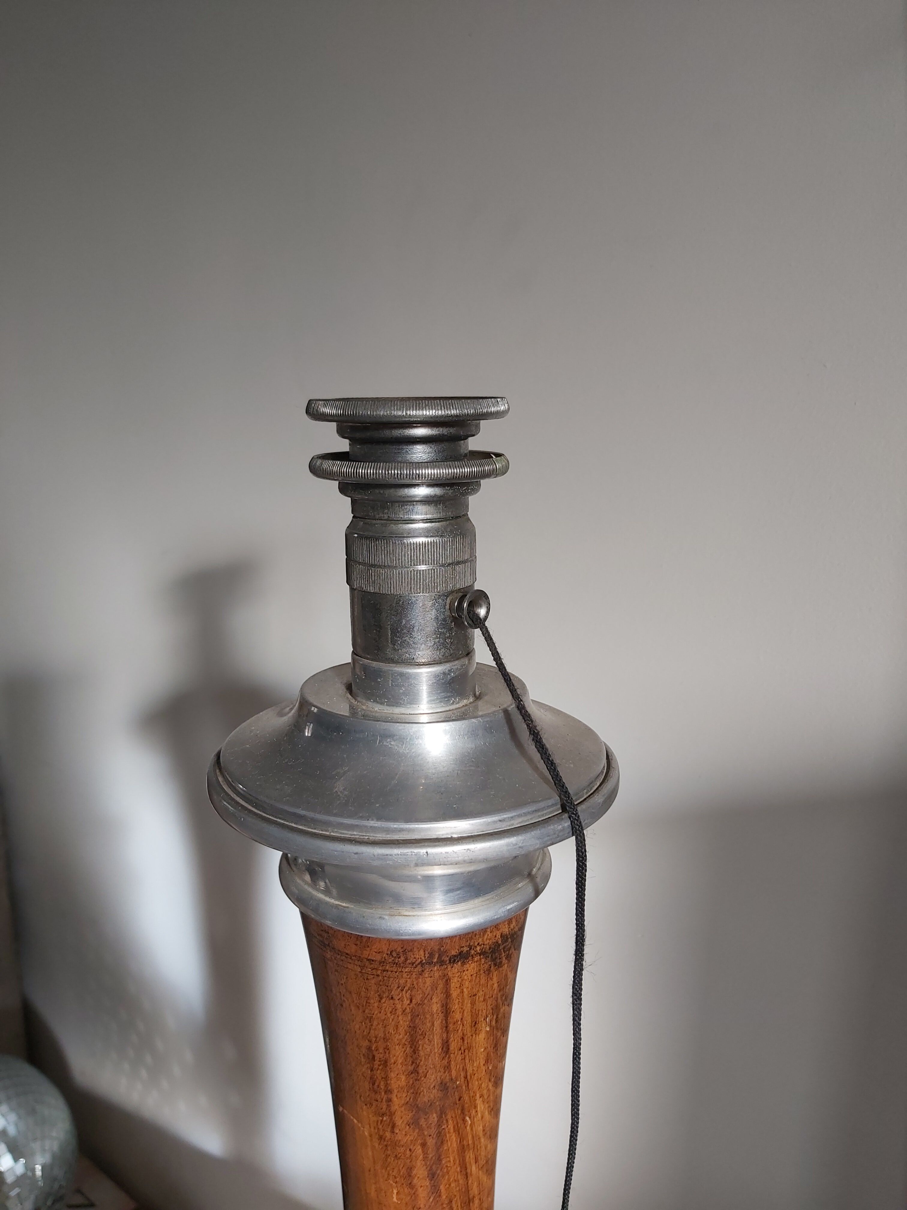 1950s Mazda lamp foot