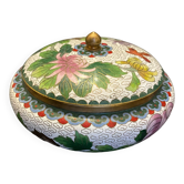 Cloisonné enamel candy box