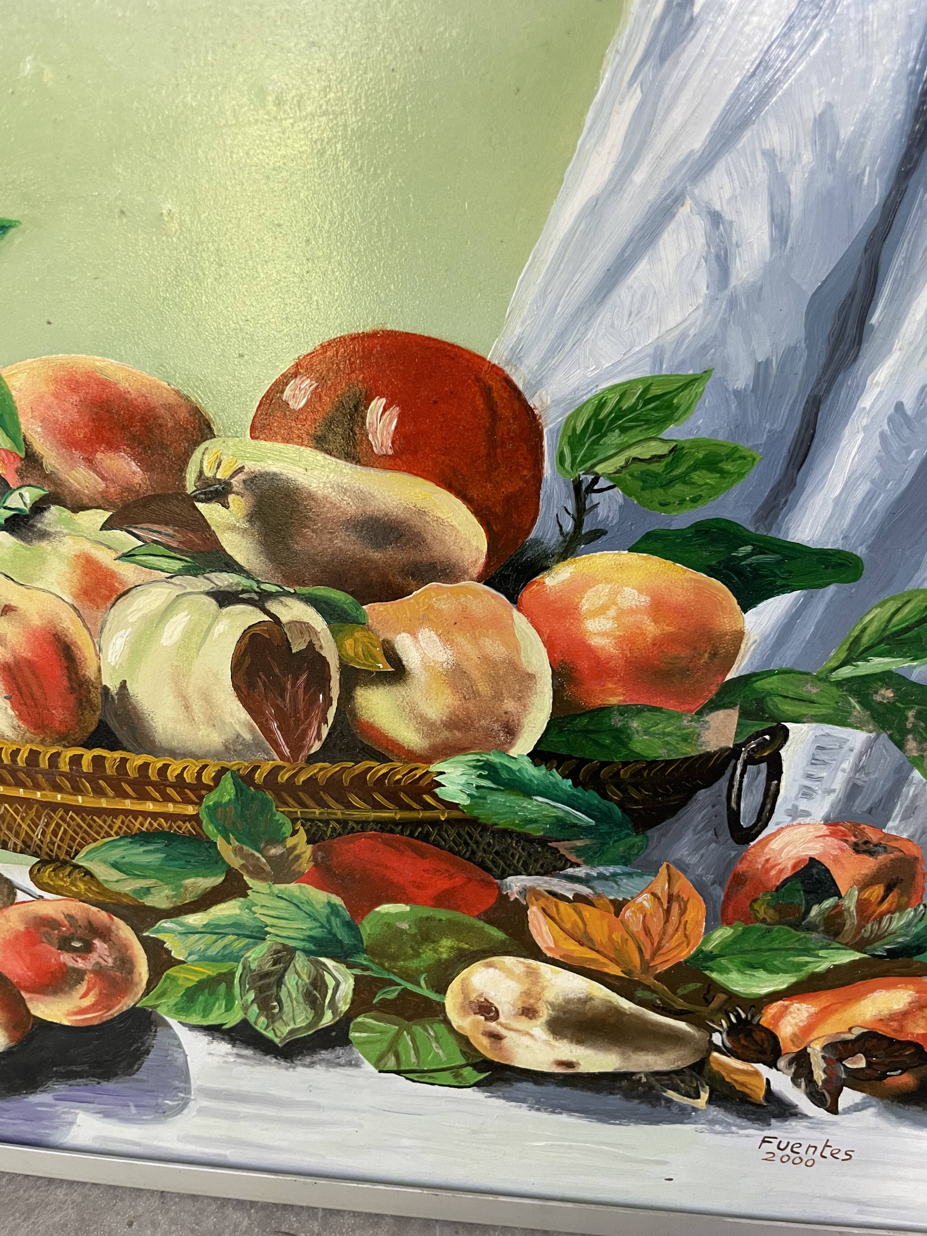 Peinture à l’huile aux fruits Fuentes