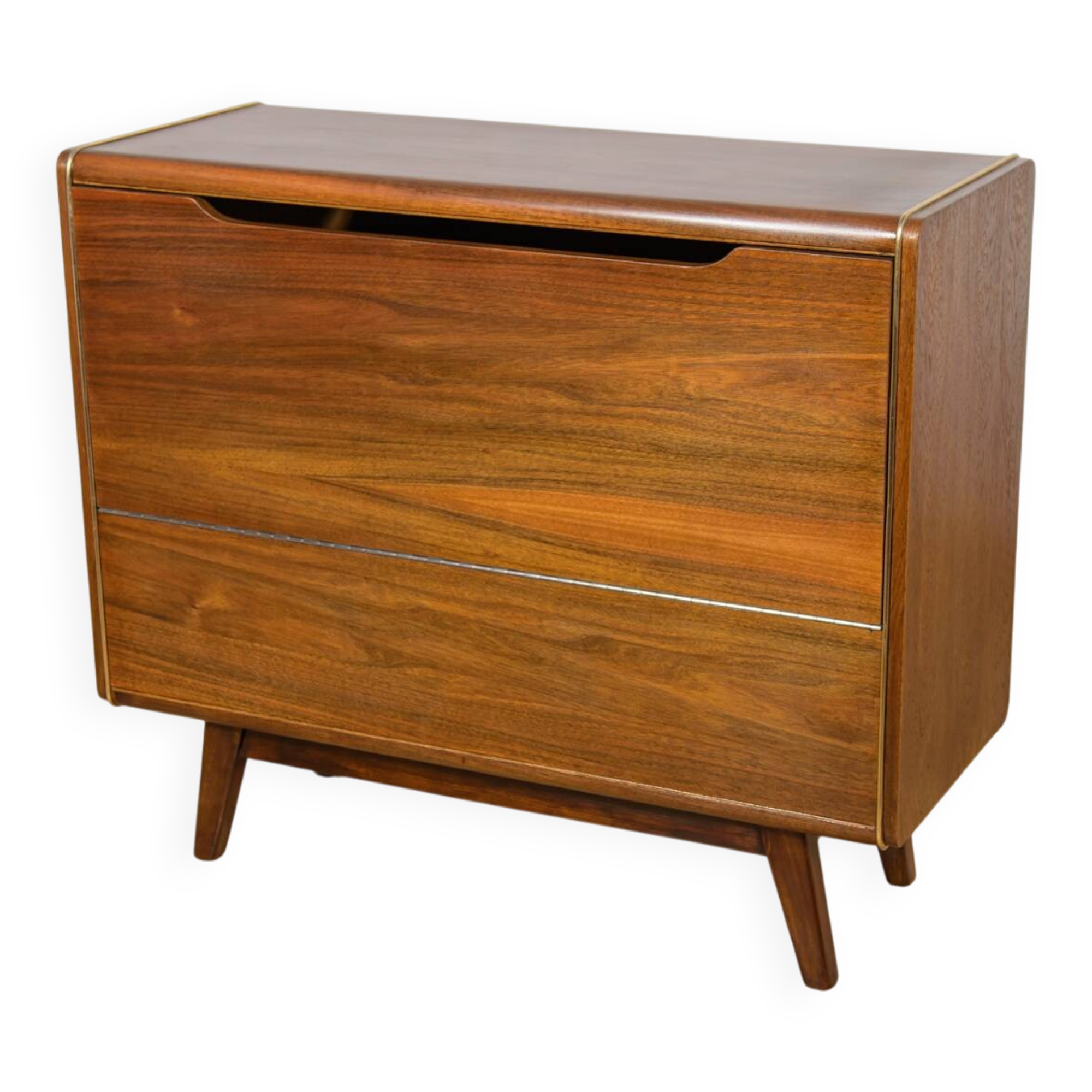 Mid-century model U391 bar cabinet by Bohumil Landsman for Jitona, Czechoslovakia, 1960s