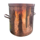 Large copper cauldron 19th