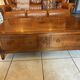 Solid wood coffee table – 1990s – with drawers