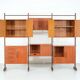 Italian teak wall unit - 1960s