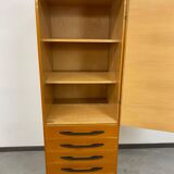 Writing desk with cabinet by Mojmír Požár for UP Závody Bučovice