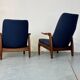 Mid-Century Modernist Danish Teak Lounge Chairs, 1960s, Set of 2