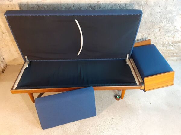 Canapé daybed Svanette par Ingmar Relling, Vintage Scandinave 1960s