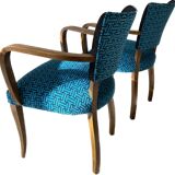 Paire de fauteuils bridge