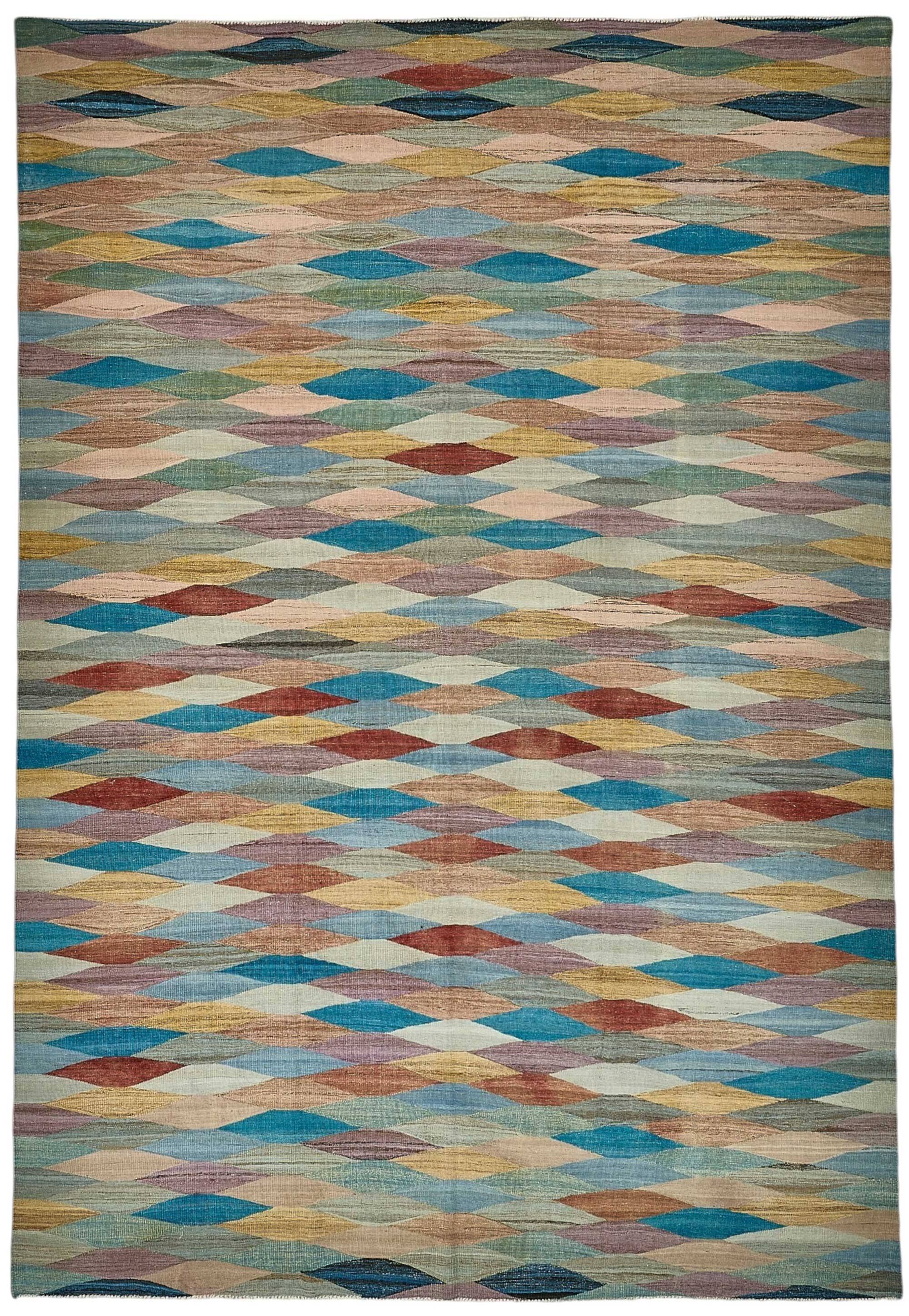 Contemporary Tribal Decorative Kilim 298 cm x 425 cm