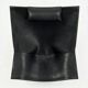Black leather chair Semana, design by David Weeks for Habitat.