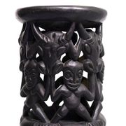 African tribal stool amileke, Cameroon Africa, 1950's