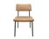 1950s chair in beige leatherette