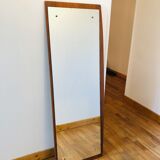 Scandinavian teak mirror