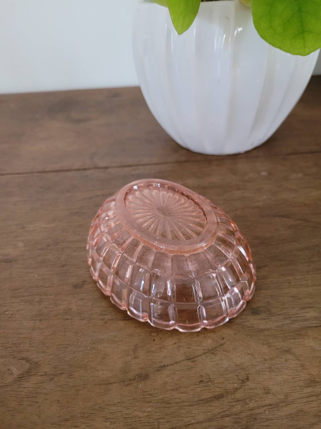 Baccarat molded crystal serving dish