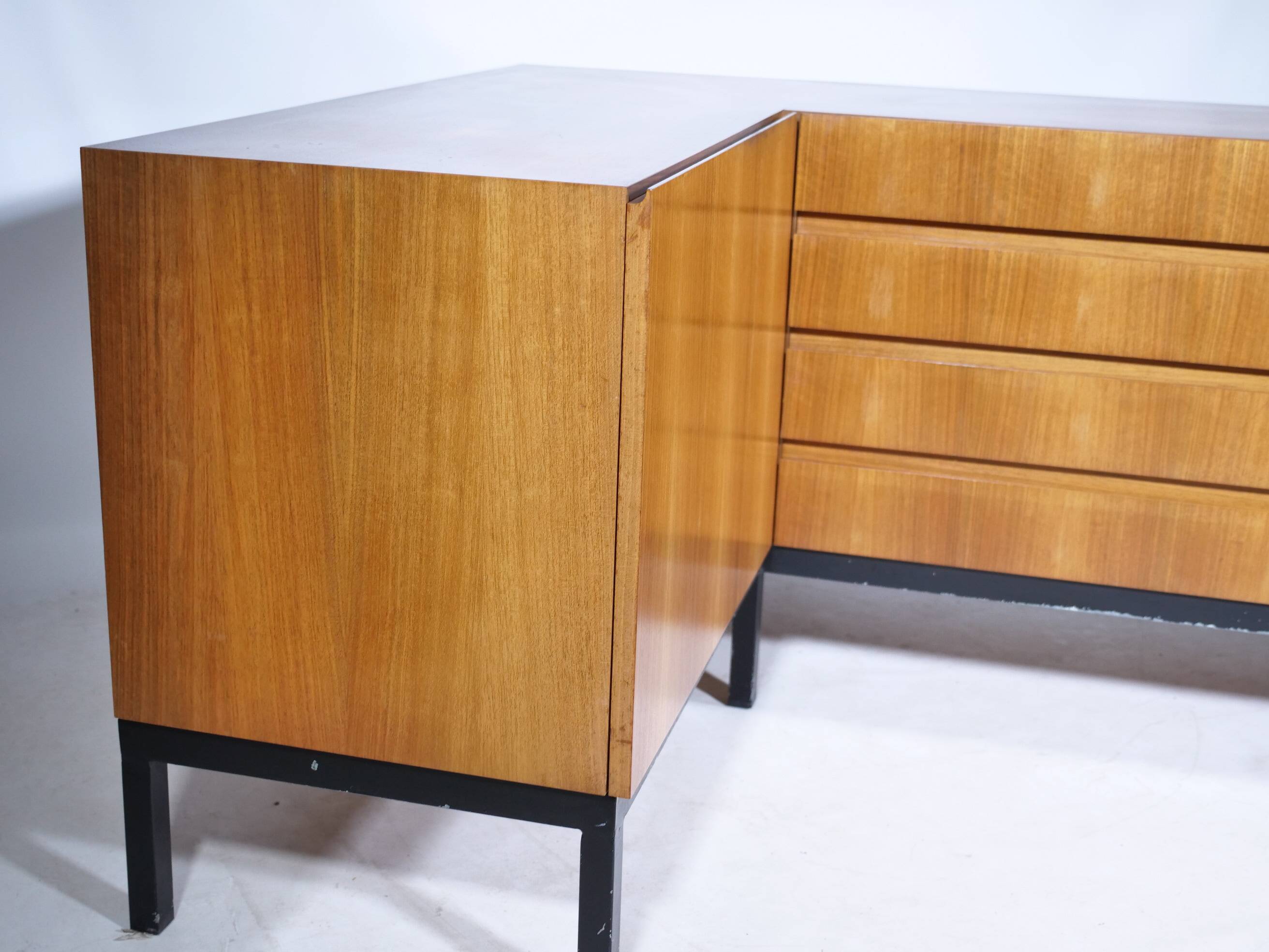 Mid-Century Corner Sideboard from the 1960s