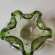 Pocket Video/Bullicante Ashtray Murano. Made of Art Glass. Diameter 19 cm.