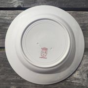 Duo d’assiettes creuses en Terre de Fer Saint-Amand & Hamage modèle Campanule