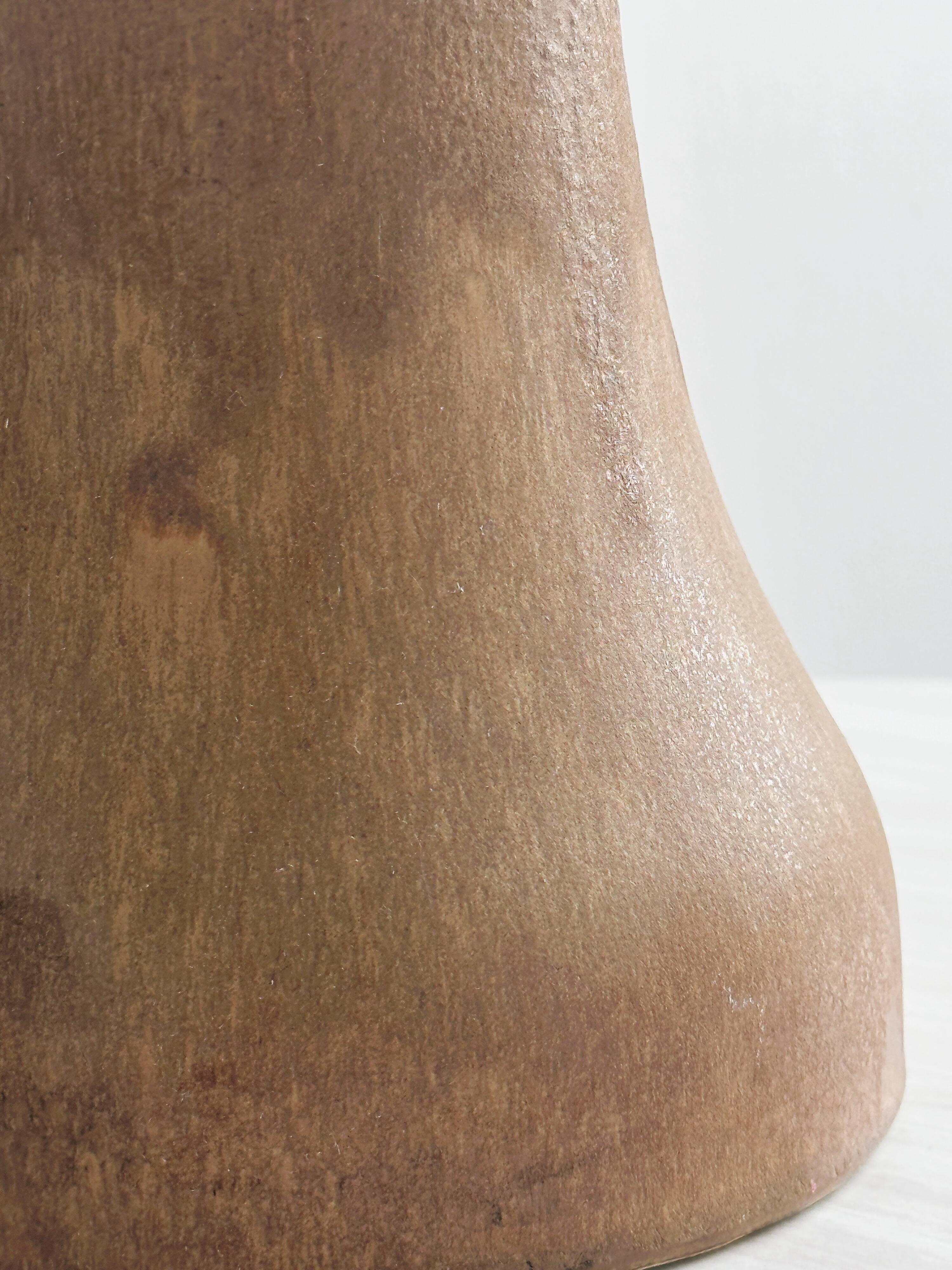 Stoneware pitcher - utensil pot.
