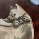 Brass cat pocket tray