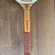 Wooden tennis racket for children