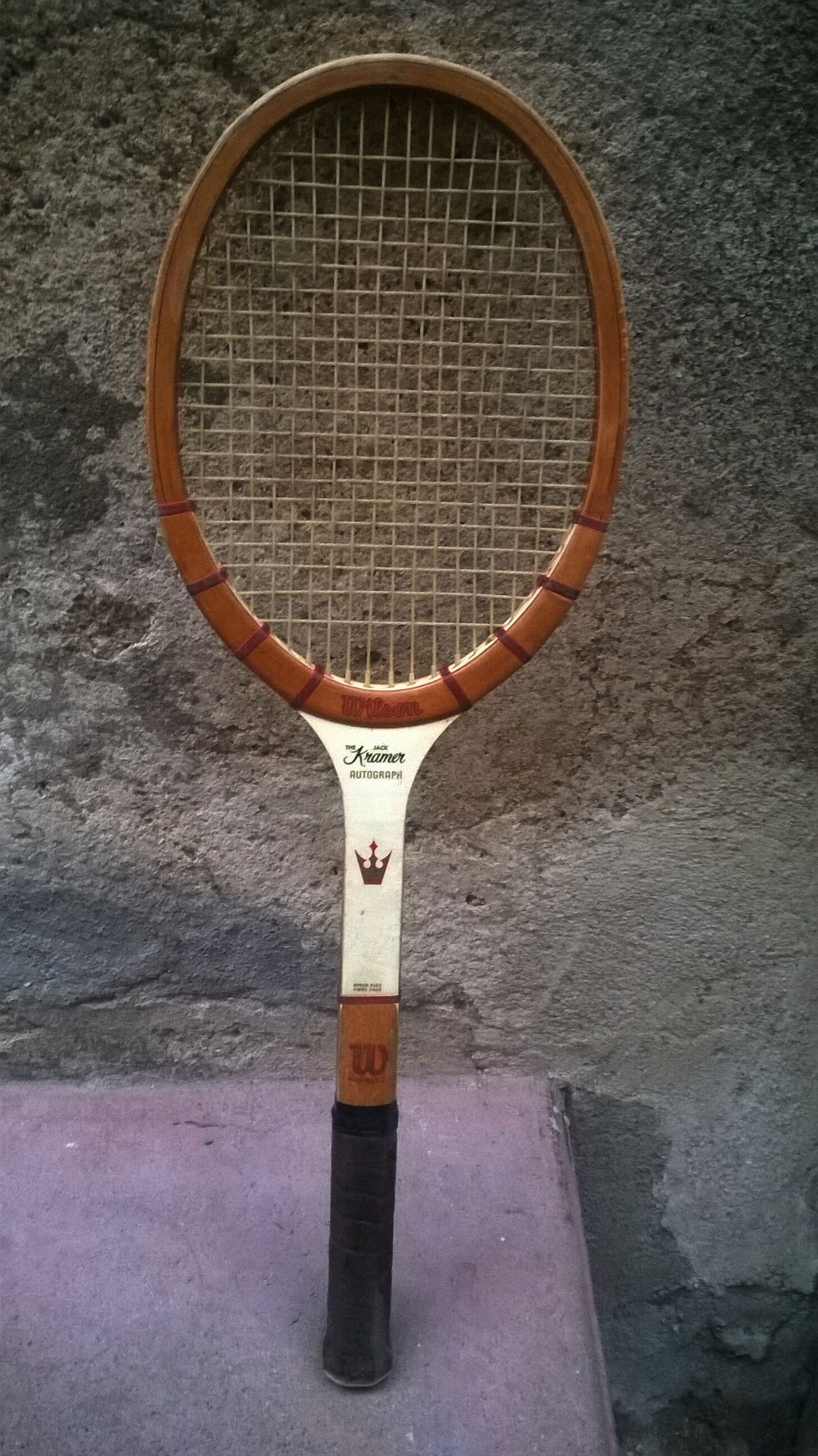 Vintage tennis racket