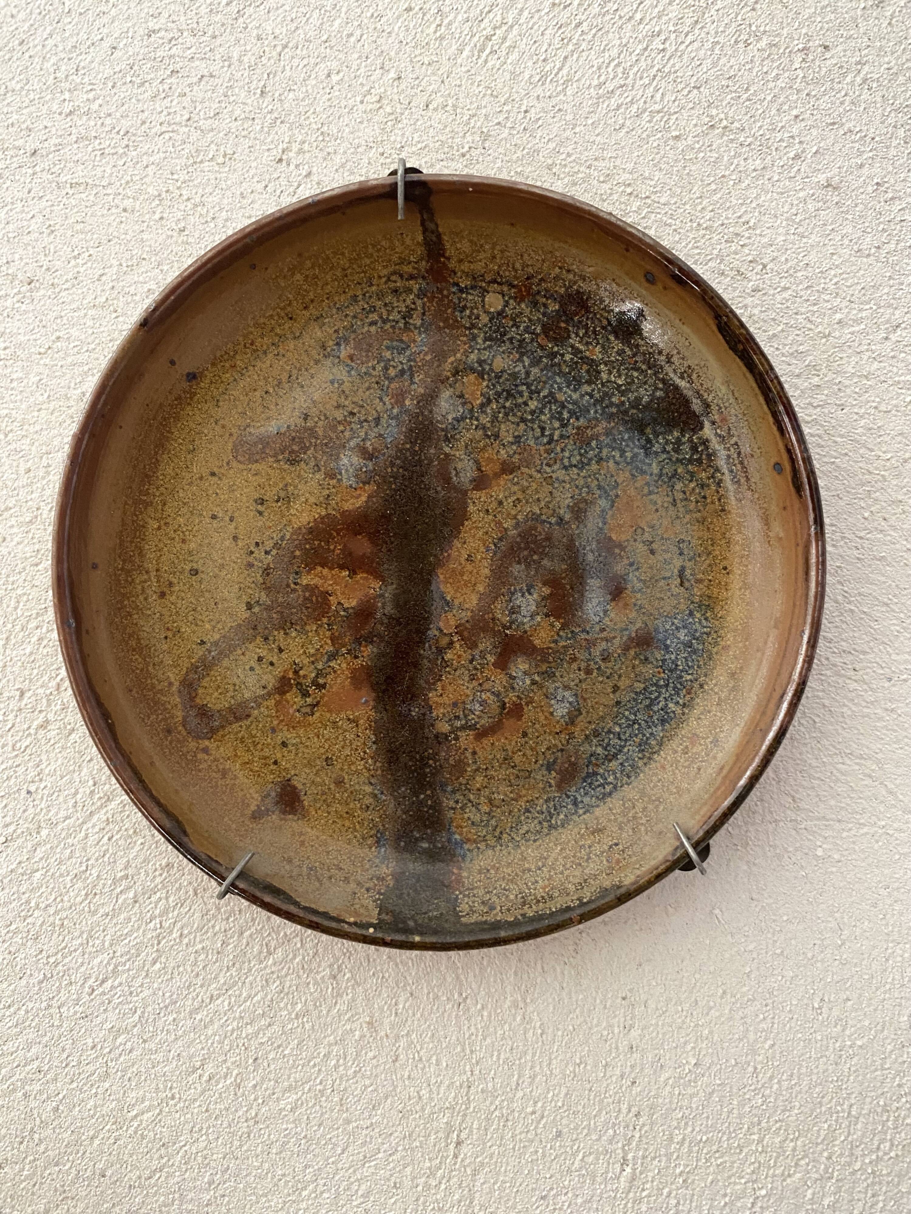 Ceramic wall plate