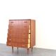 Commode en teck danois des années 1960.