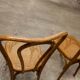 Set of 6 chairs bistro j&j kohn 1900 seat cannage