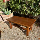 Solid wood coffee table