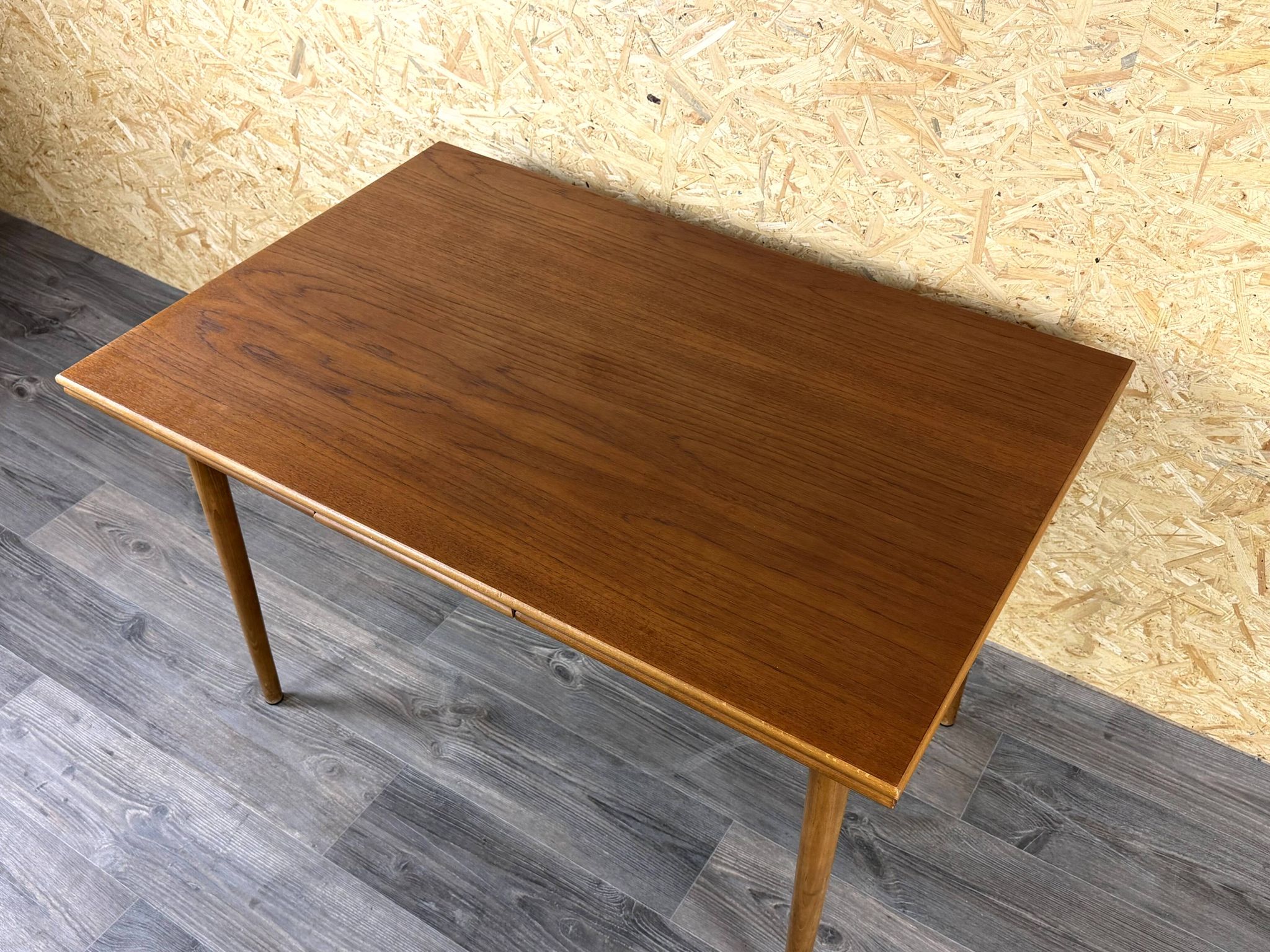 1960s 1970s Teak Dining Table Danish Modern Design Made in Denmark