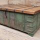 Old coffee table - Burmese teak chest