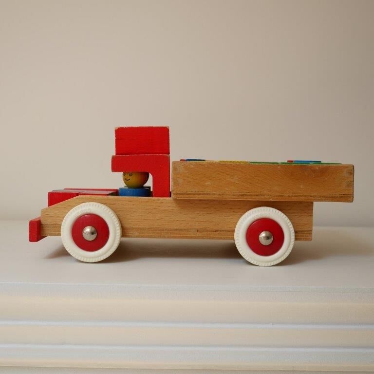 Heros wooden truck