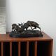 Fighting stags bronze sculpture by Pierre-Jules Mêne French animalier art