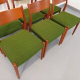 Suite of 6 scandinavian chairs Cees Braakman 50/60s