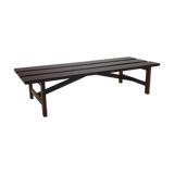 Wengé bench by Spectrum, 1960s